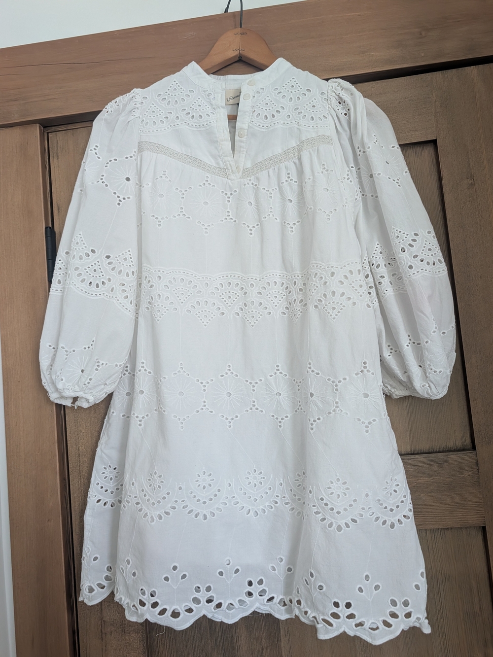 Universal Thread White Eyelet Mini Dress